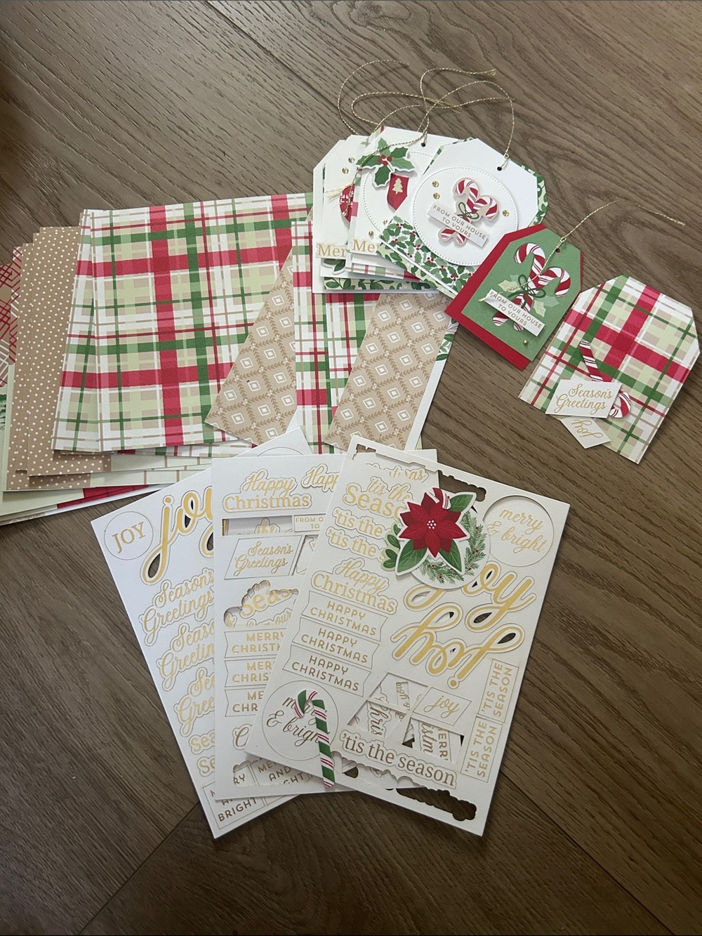 Stampin Up! Christmas Tags